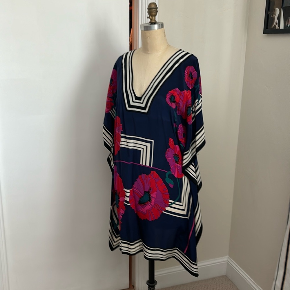Trina Turk pullover dress/beach cover up.